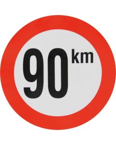 Mazon Speed sticker Belgium 90km/h 210mm