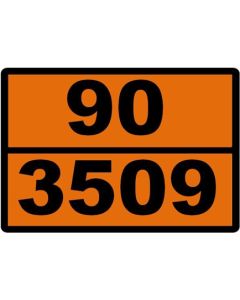 Mazon ADR-bord met code 90 3509