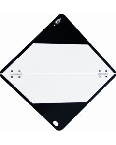 Mazon LQ sign alu 300x300x1mm hor. foldable