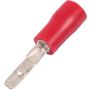 Ripca Flachstecker rot 2.8MM (100 Stück)