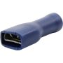 Ripca Flachsteckerhülse blw 6.4MM vollisoliert (100 Stück) - 4182928A