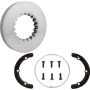 Fleetline Brake disc 375 Volvo/Renault 19.5" solid - 3173047