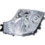 Hella H7/H1 headlamp, left-hand side, without height adjustment, MB Actros - A960 820 02 39