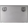 Tilbox Toolbox lid, 1000 x 600 mm, matt stainless steel