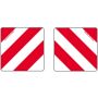 Mazon Lengte/breedte-mark.bord 423x423x2mm alu dubbelz.