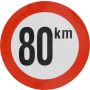 Mazon Snelheidssticker "België" 80km/u Ø2
