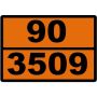 Mazon ADR-bord met code 90 3509