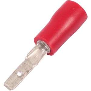 Ripca Flachstecker rot 2.8MM (100 Stück)