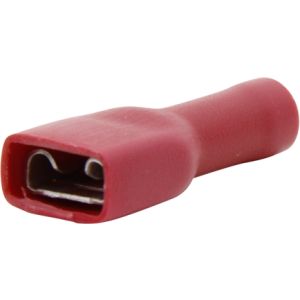 Ripca Flat plug sleeve rd 6.4MM fully insulated (100 pieces) - 1-1377175-2