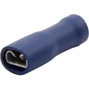Flat plug sleeve blw 4.8MM fully insulated (100 pieces)