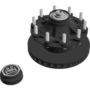 BPW Hub set with disc SHSF 9T EcoPlus2 ET0 - 09.801.09.85.2