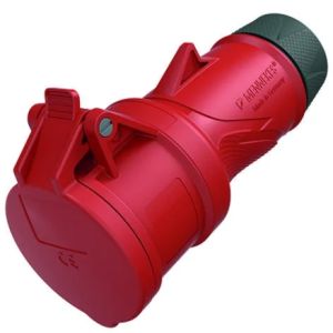 Mennekes CEE 5-pole reversing plug 32Amp red 400V