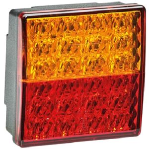 Hella Rear stop RAW lamp LED square model 12V
