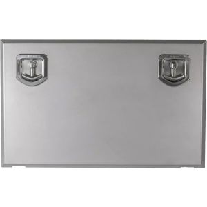 Tilbox Toolbox lid, 1000 x 600 mm, matt stainless steel