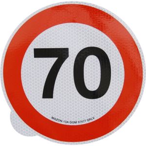 Mazon Snelheidsticker "Italië" 70km/u Ø20 - 2203822